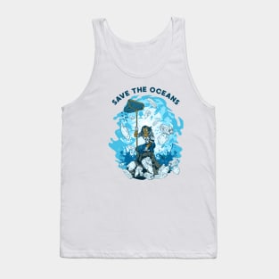 MAN SAVE THE OCEANS Tank Top